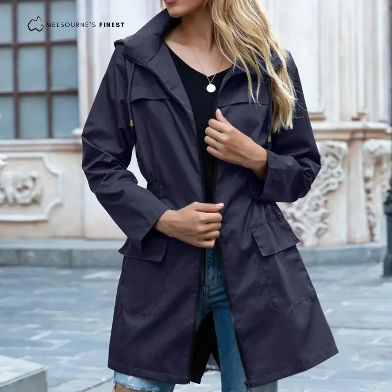 Alexis™ Stylish Windbreaker Trenchcoat