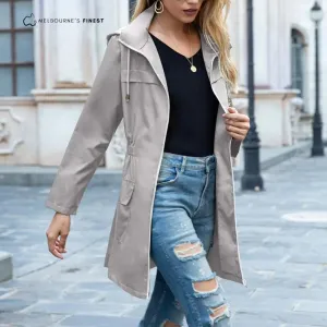 Alexis™ Stylish Windbreaker Trenchcoat