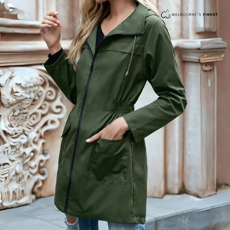 Alexis™ Stylish Windbreaker Trenchcoat
