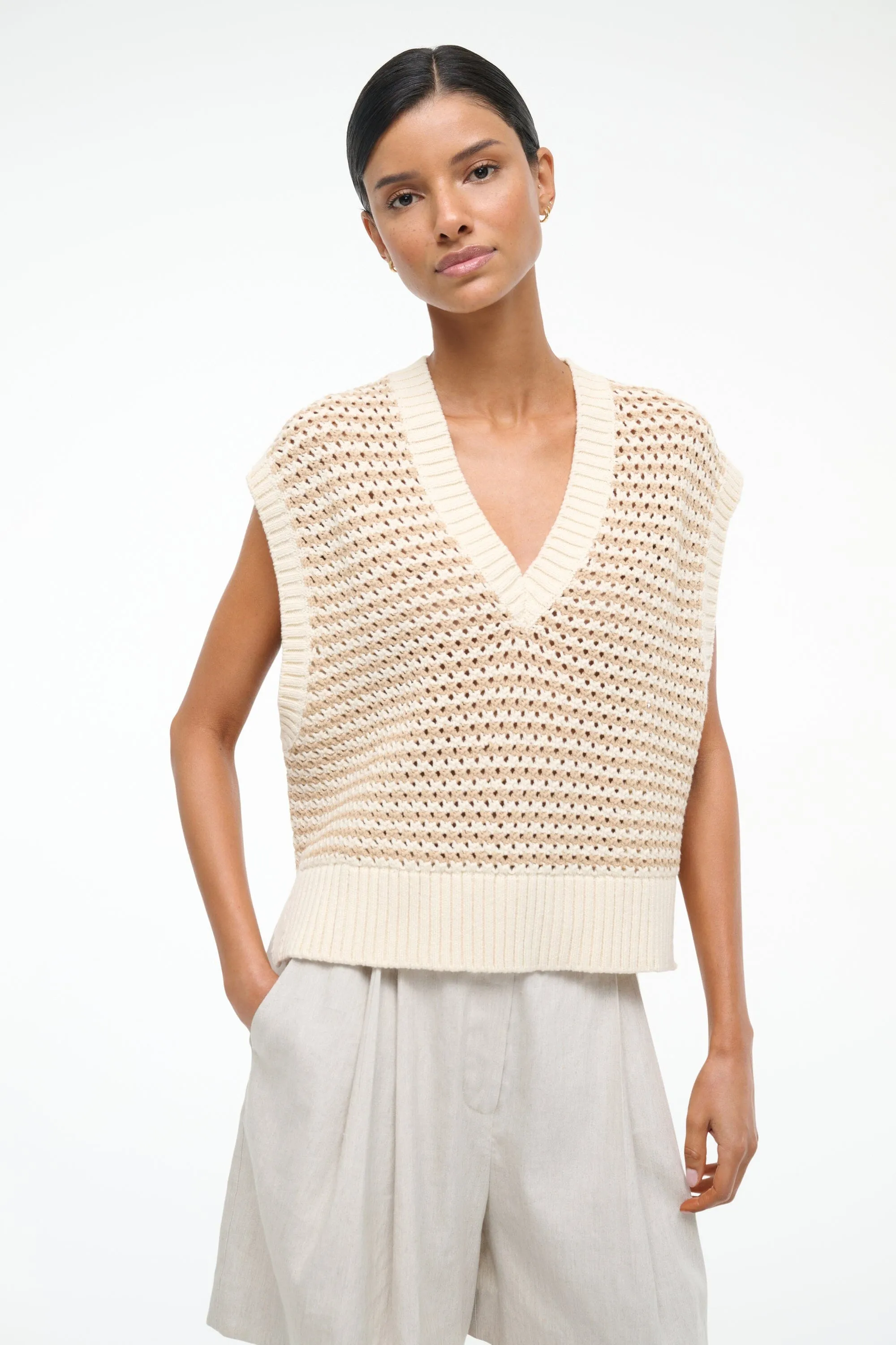 AMERICANA SWEATER | BREEZE CREME
