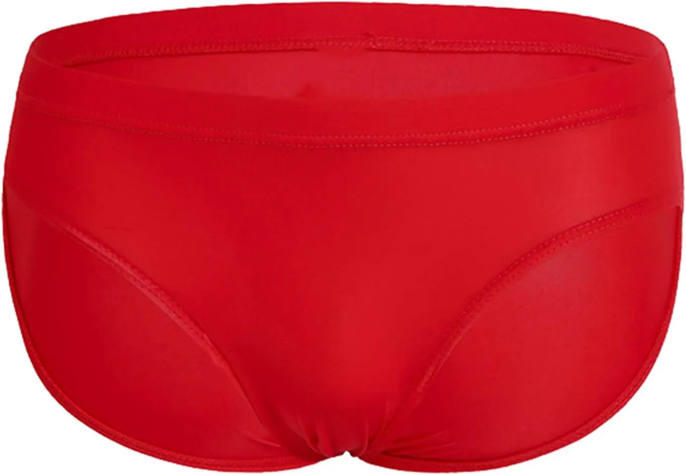 Andongnywell Men's briefs sexy transparent briefs without marks panties Knickers Ice silk underwear underpants