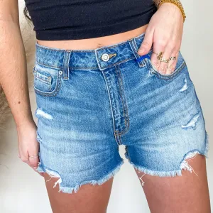 ASHTON SUPER HIGH RISE DENIM SHORTS