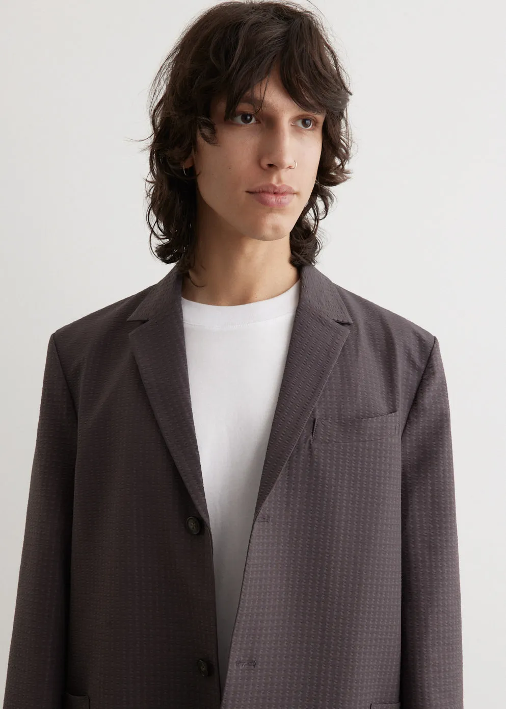 Austere Seersucker Blazer