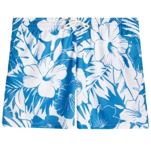 Blue Hibiscus Short
