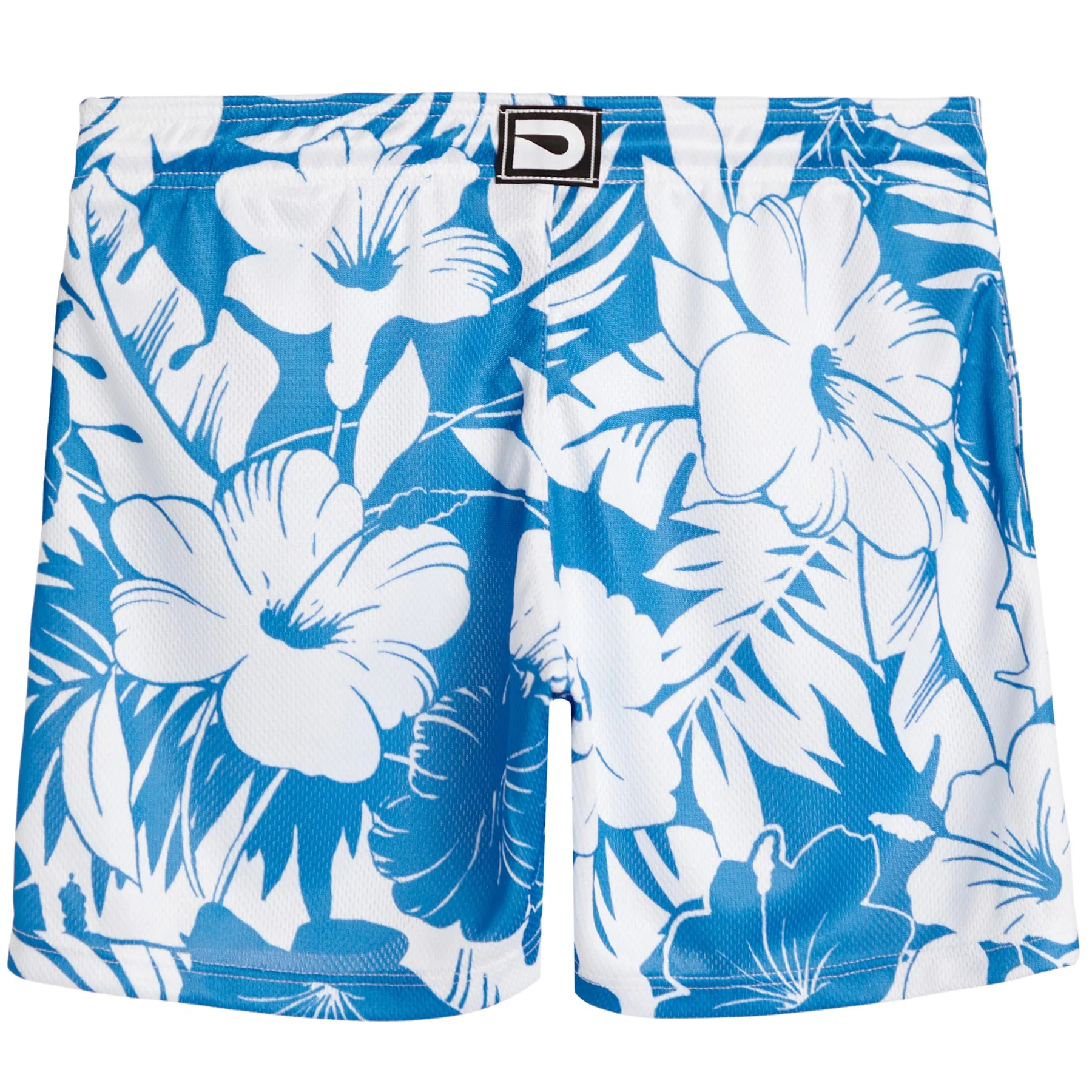 Blue Hibiscus Short