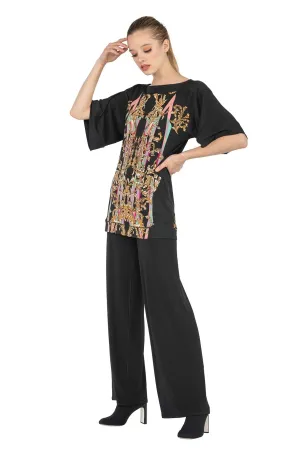 Border Block Tunic