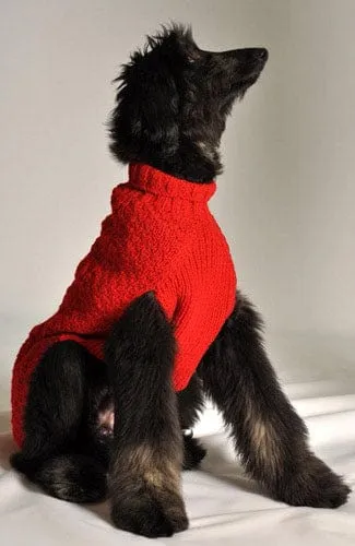 Cable Knit Pet Sweater -3 colors