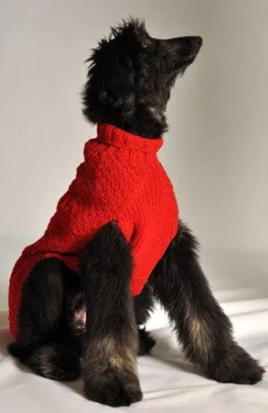 Cable Knit Pet Sweater -3 colors