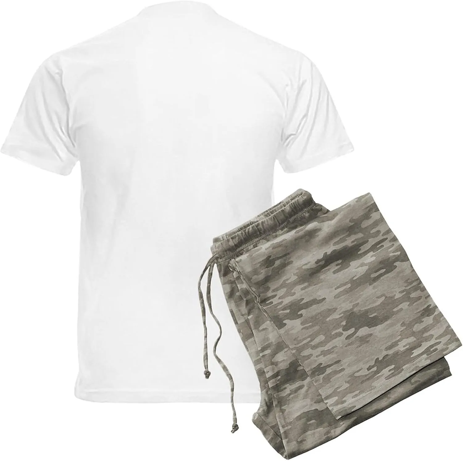 CafePress U.S. Army Black Tagline Pajamas Men's Novelty Light Pajama Set, Comfortable PJ Sleepwear