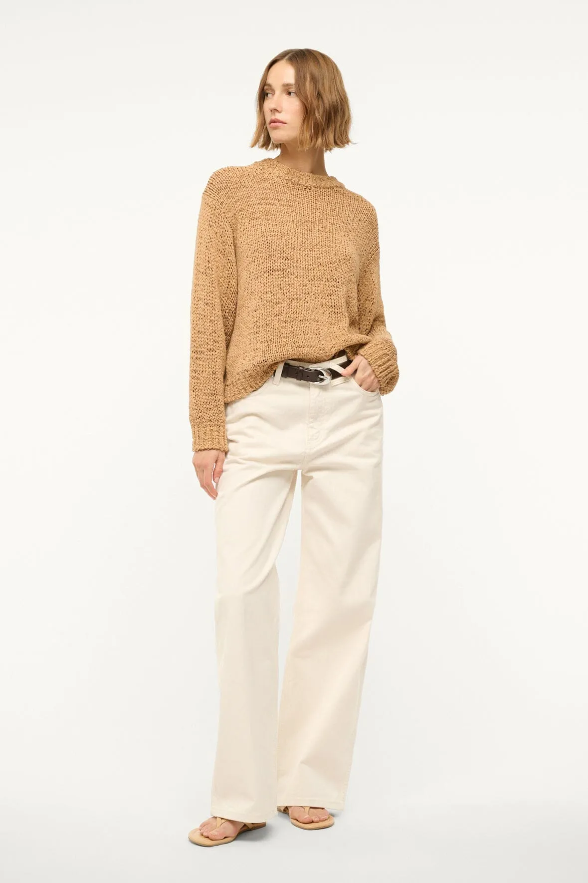 CALA SWEATER | CAMEL