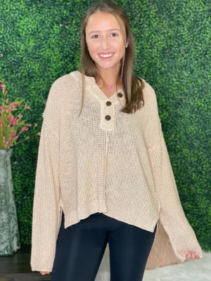 Chasity Knit Oversized Sweater Top