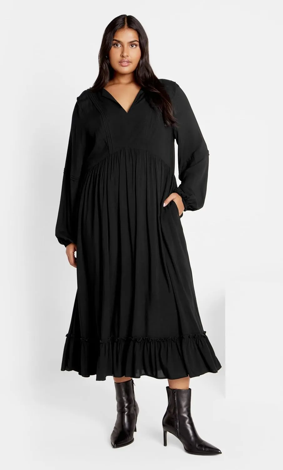 CITY CHIC Women's Alena Maxi Dress