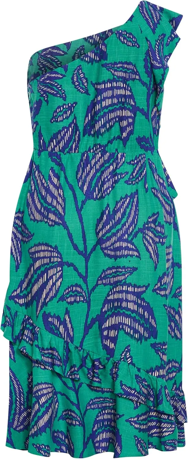 City Chic Women's Apparel Women's Escapism Print Dress