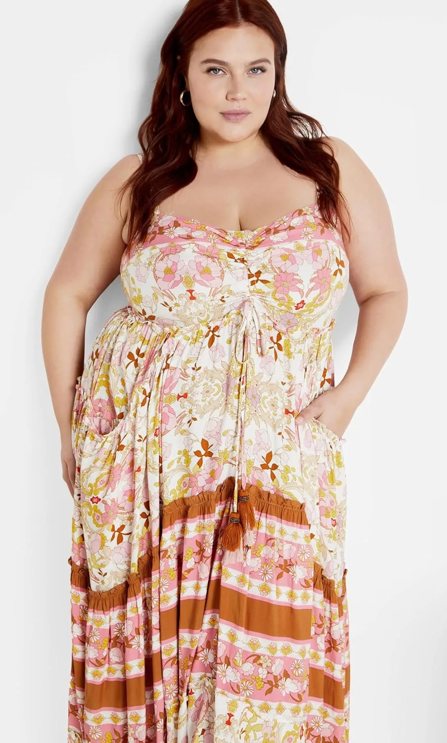 City Chic Women's Citychic Plus Size Maxi Lilah Love