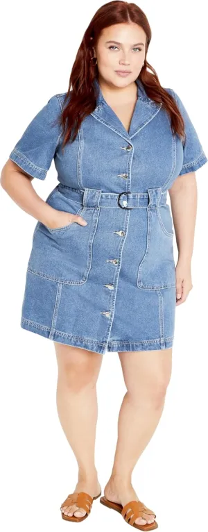 City Chic Women's Dress Melina