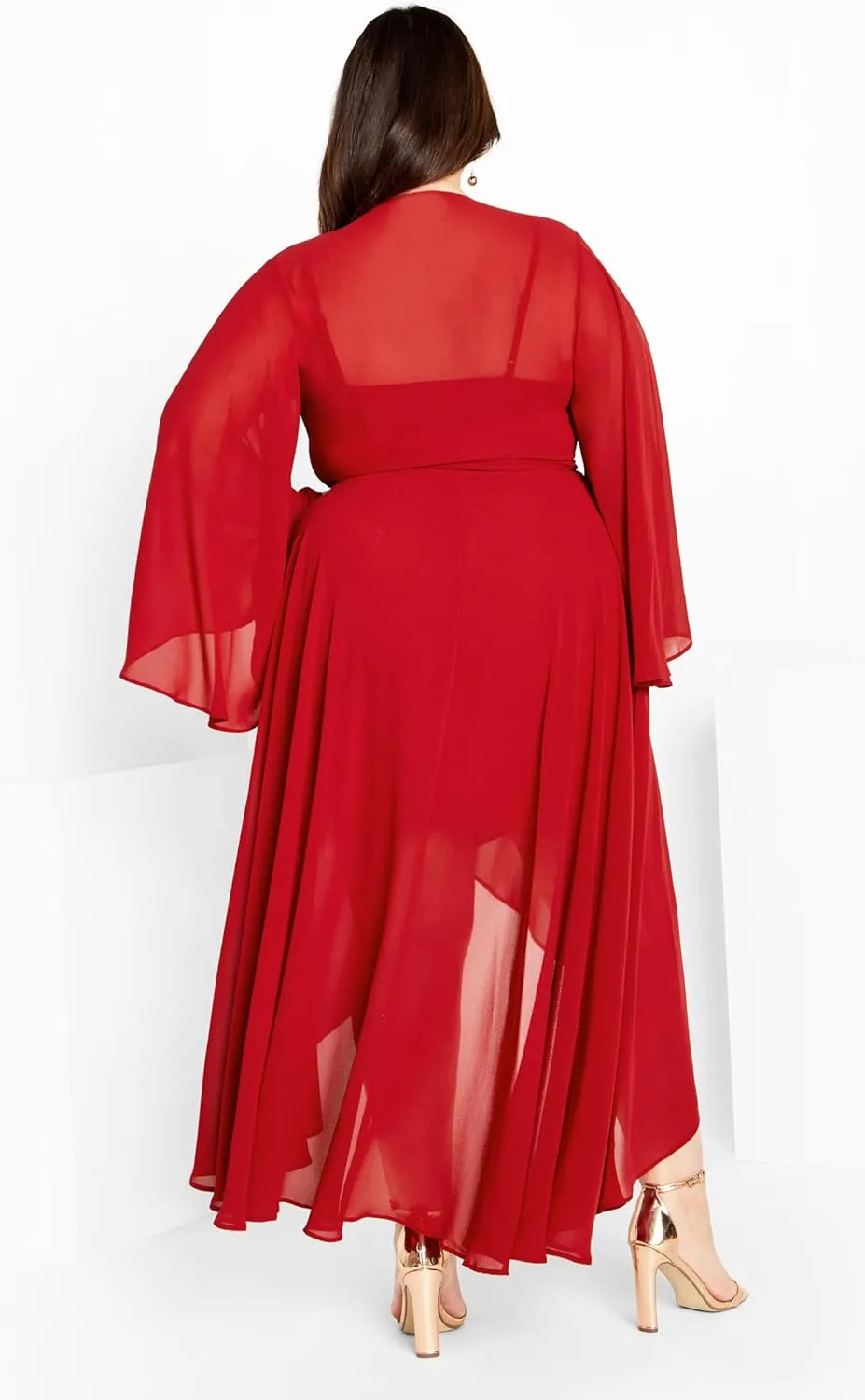 City Chic Women's Fleetwood Maxi Dress