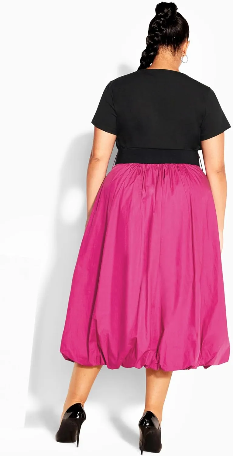 City Chic Women's Plus Size Dress - Paris Days