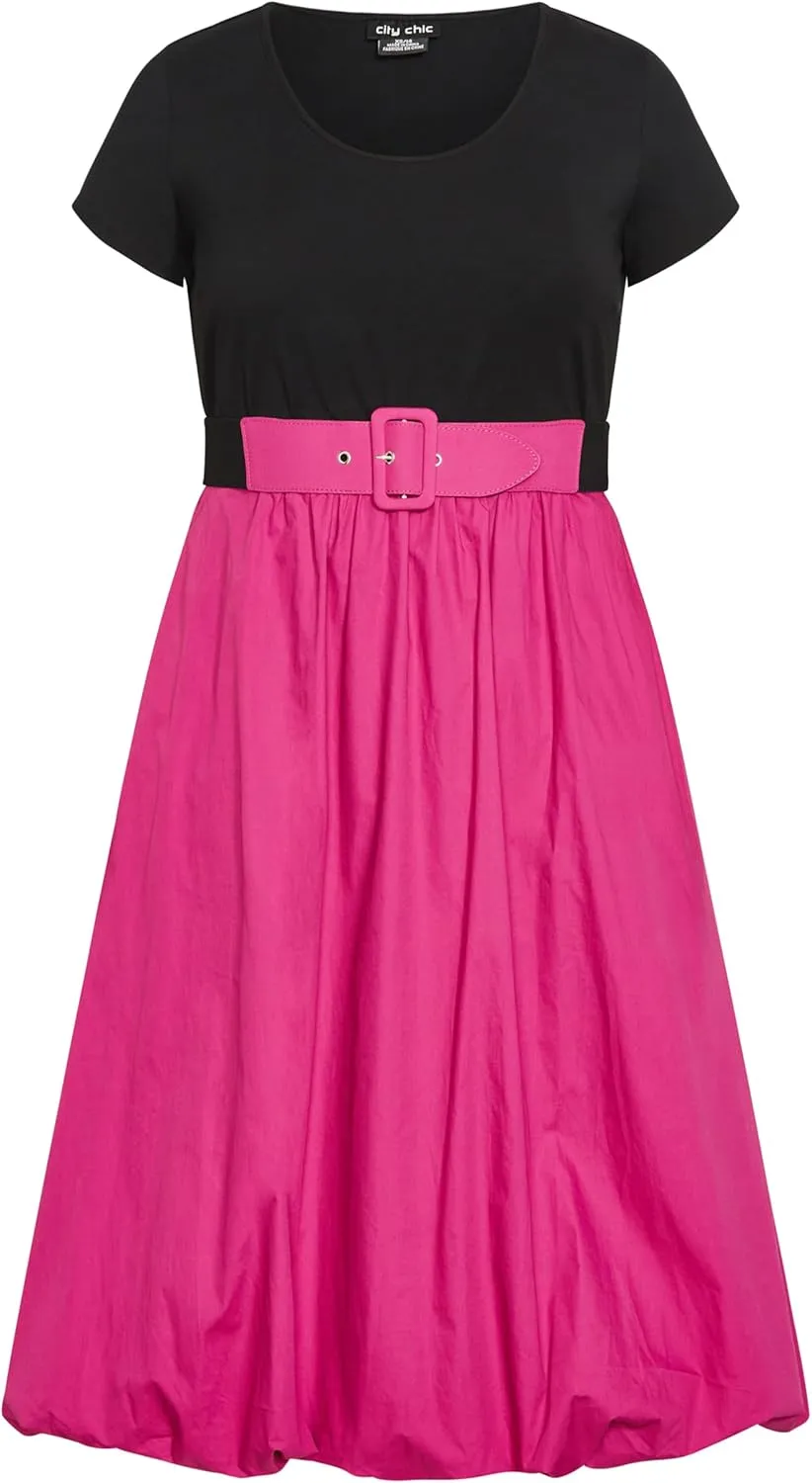 City Chic Women's Plus Size Dress - Paris Days