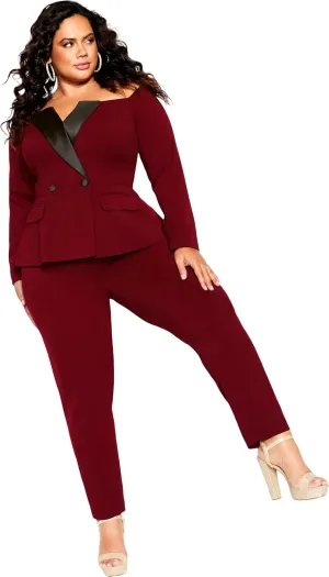 City Chic womens Plus Size Jumpsuit Alice
