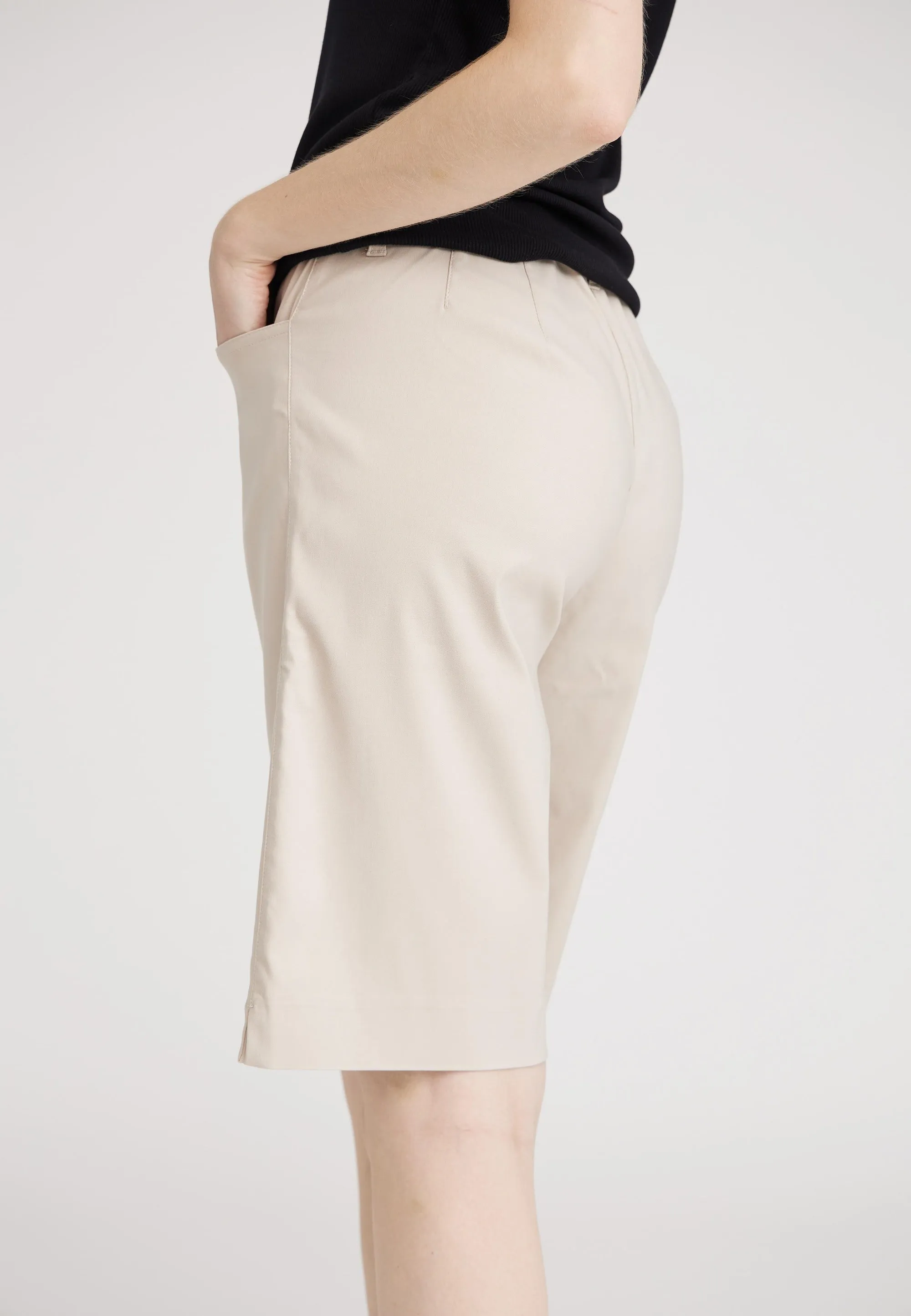 Donna Loose Shorts - Grey Sand