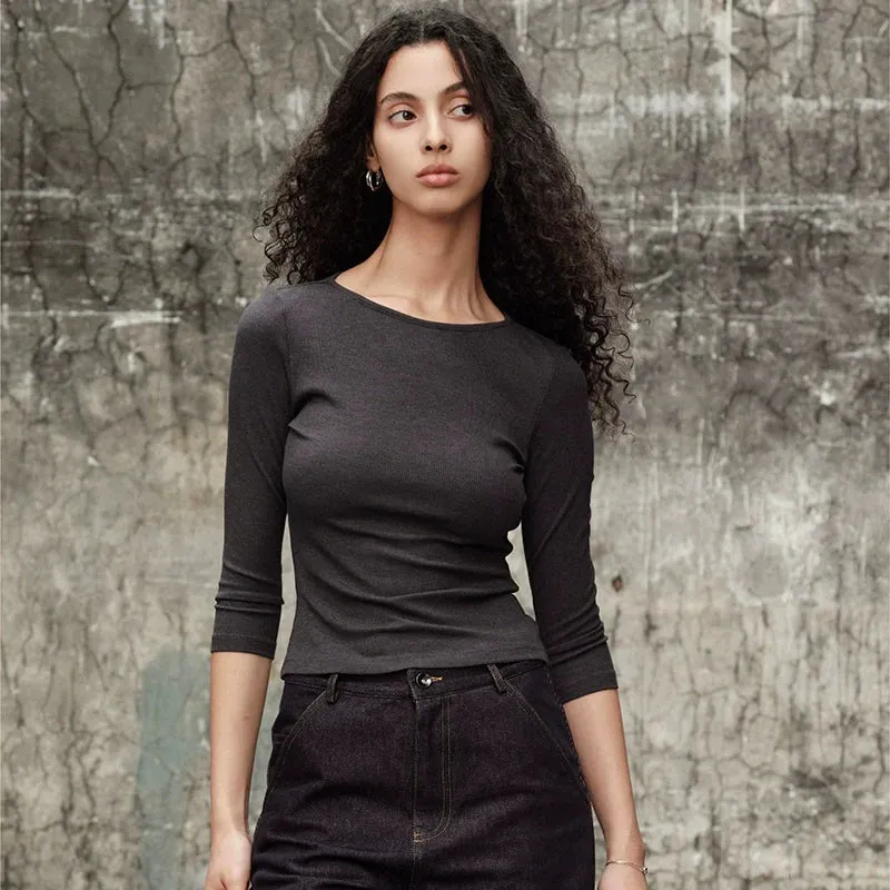 Elegant Ribbed Top