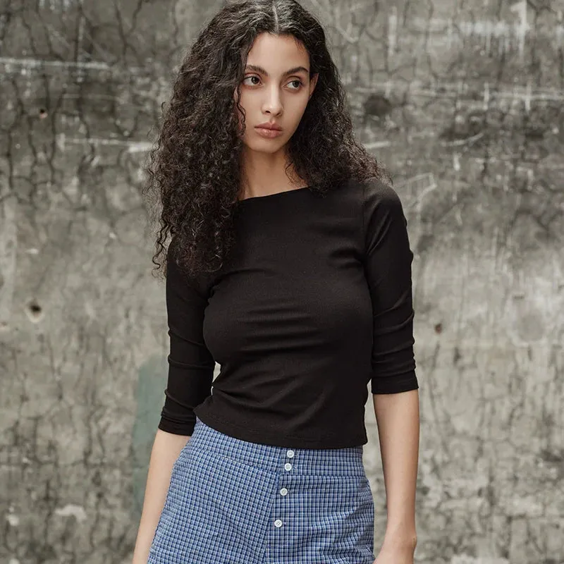 Elegant Ribbed Top
