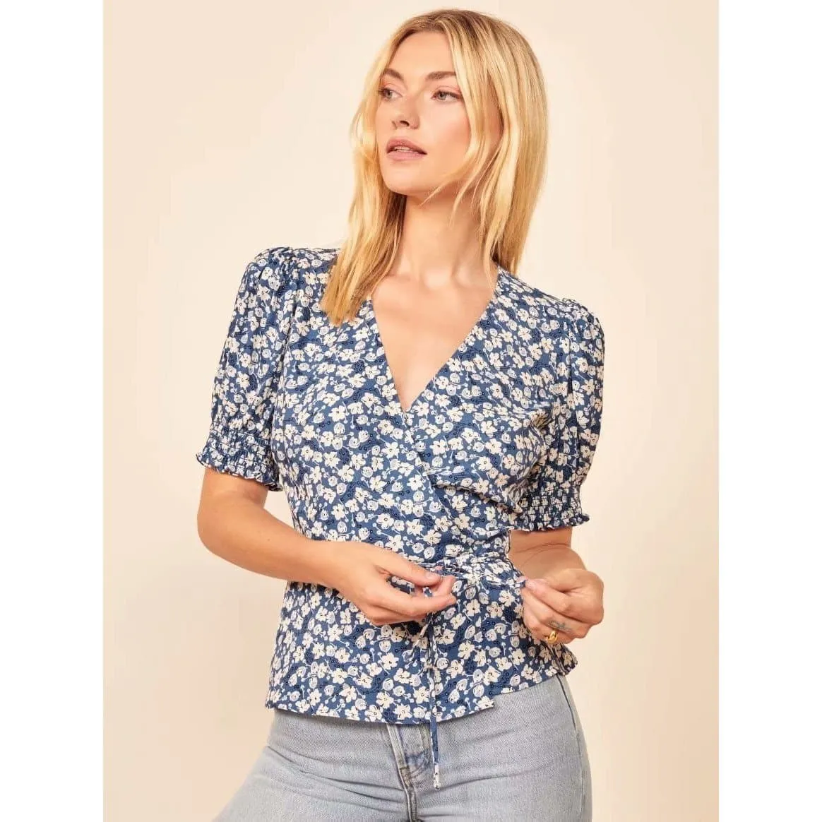 ELEGANT VINTAGE AUTUMN BLOUSE