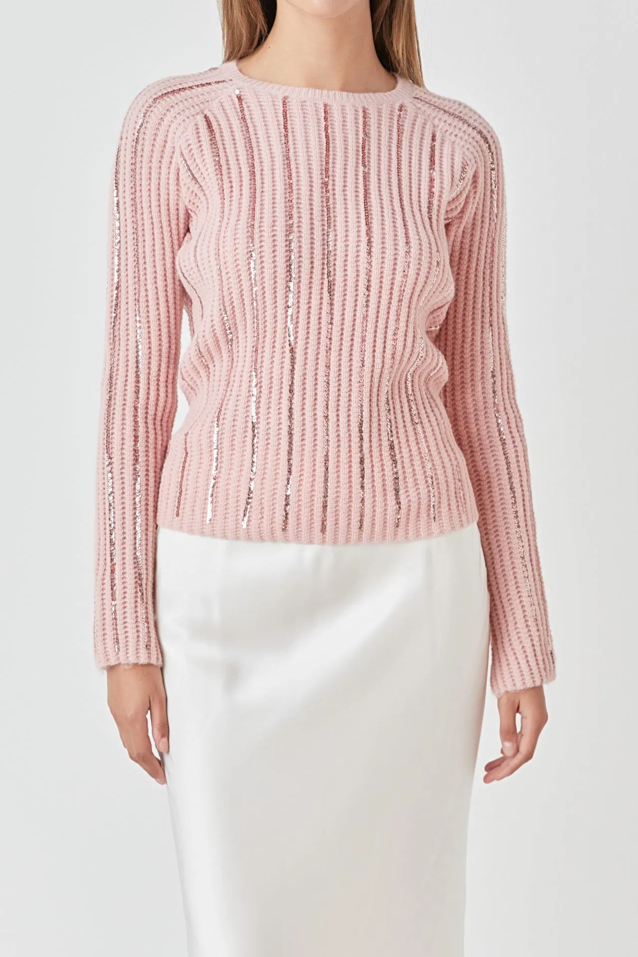 Endless Rose - Sequin Knit Sweater