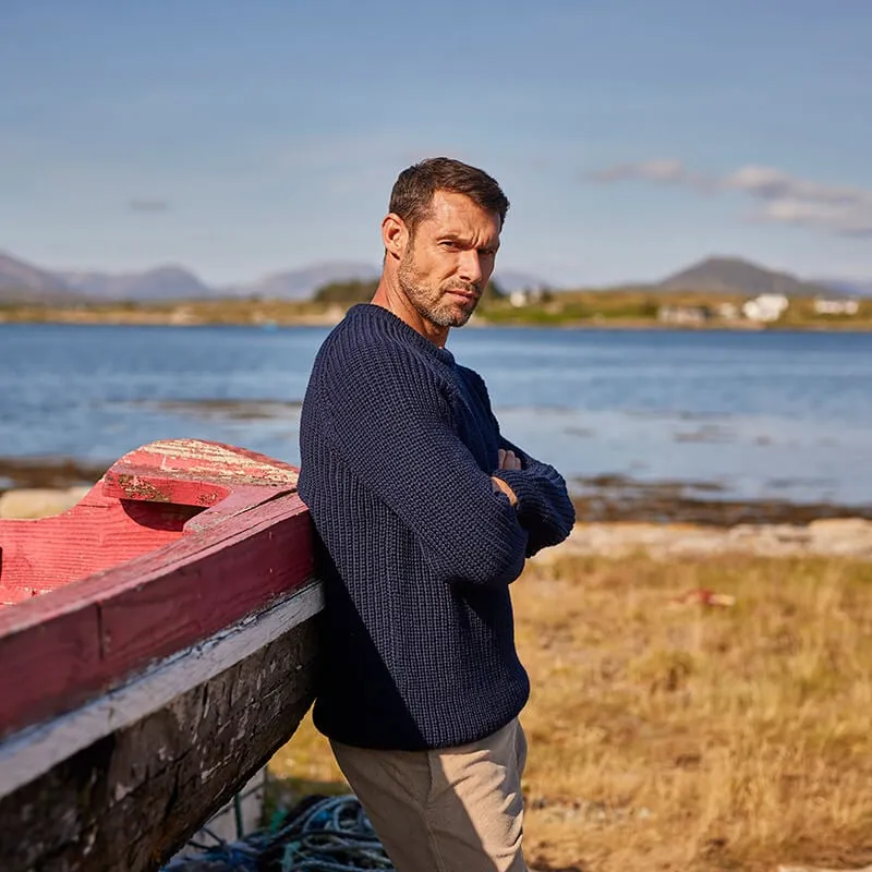 Fisherman's Crew Neck Sweater
