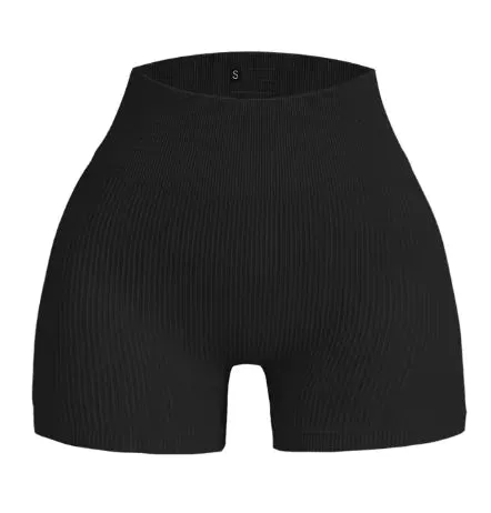 FlexiStretch High-Waist Yoga Shorts