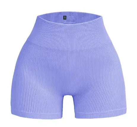 FlexiStretch High-Waist Yoga Shorts