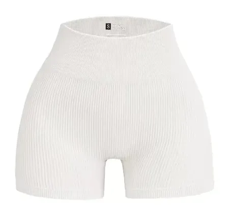 FlexiStretch High-Waist Yoga Shorts