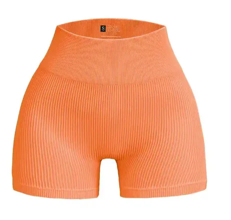 FlexiStretch High-Waist Yoga Shorts