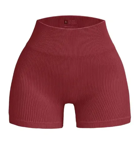 FlexiStretch High-Waist Yoga Shorts
