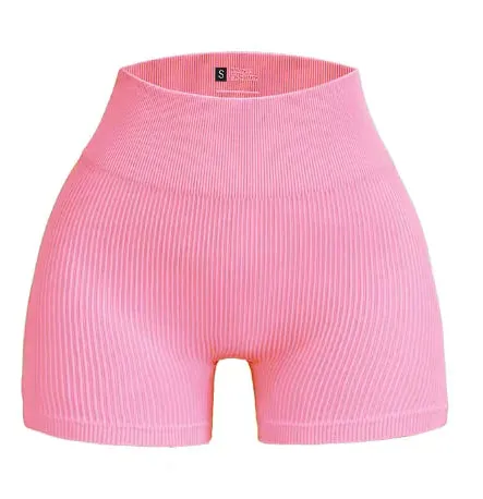 FlexiStretch High-Waist Yoga Shorts
