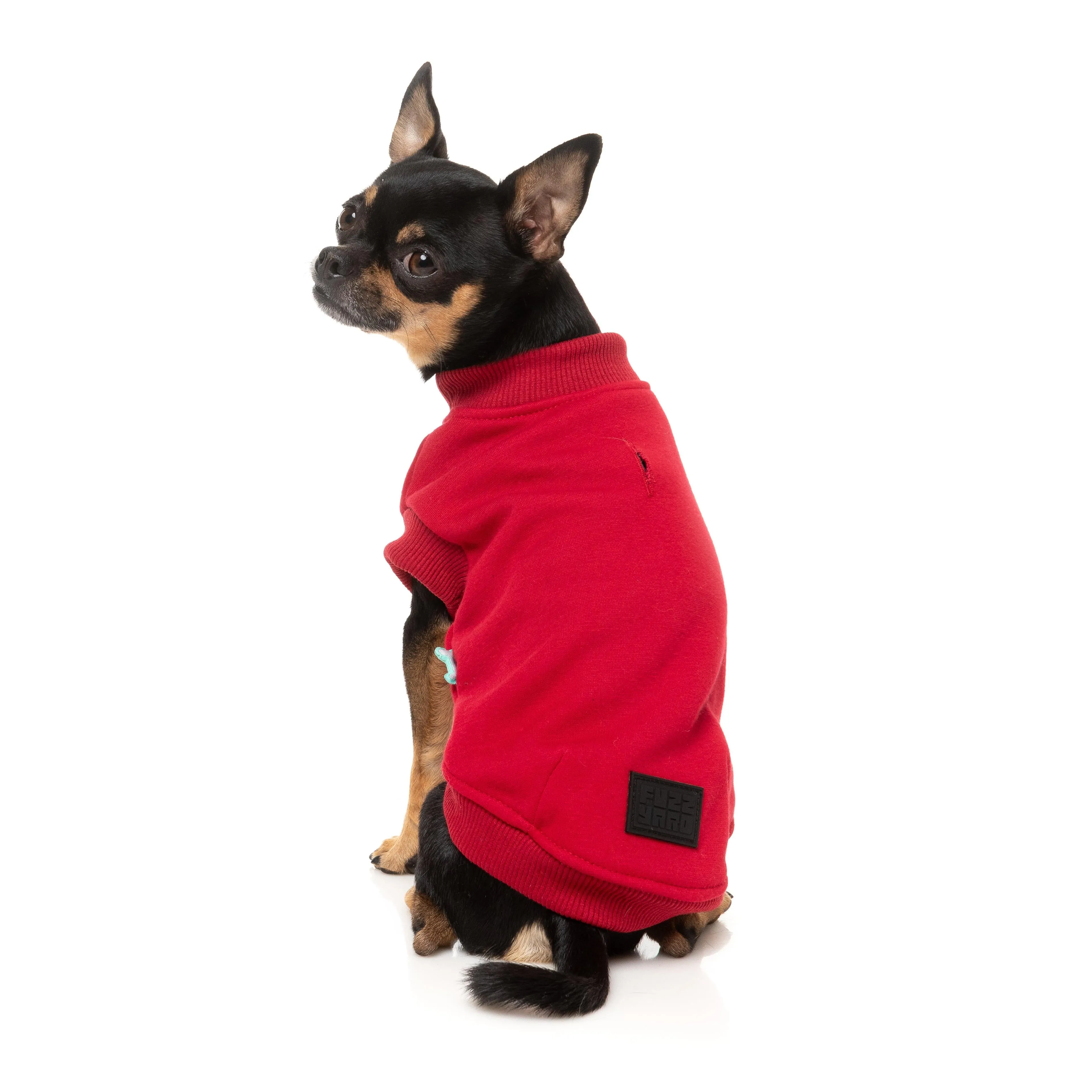 FuzzYard Dog Apparel Allday 25 Sweater Red Size 1