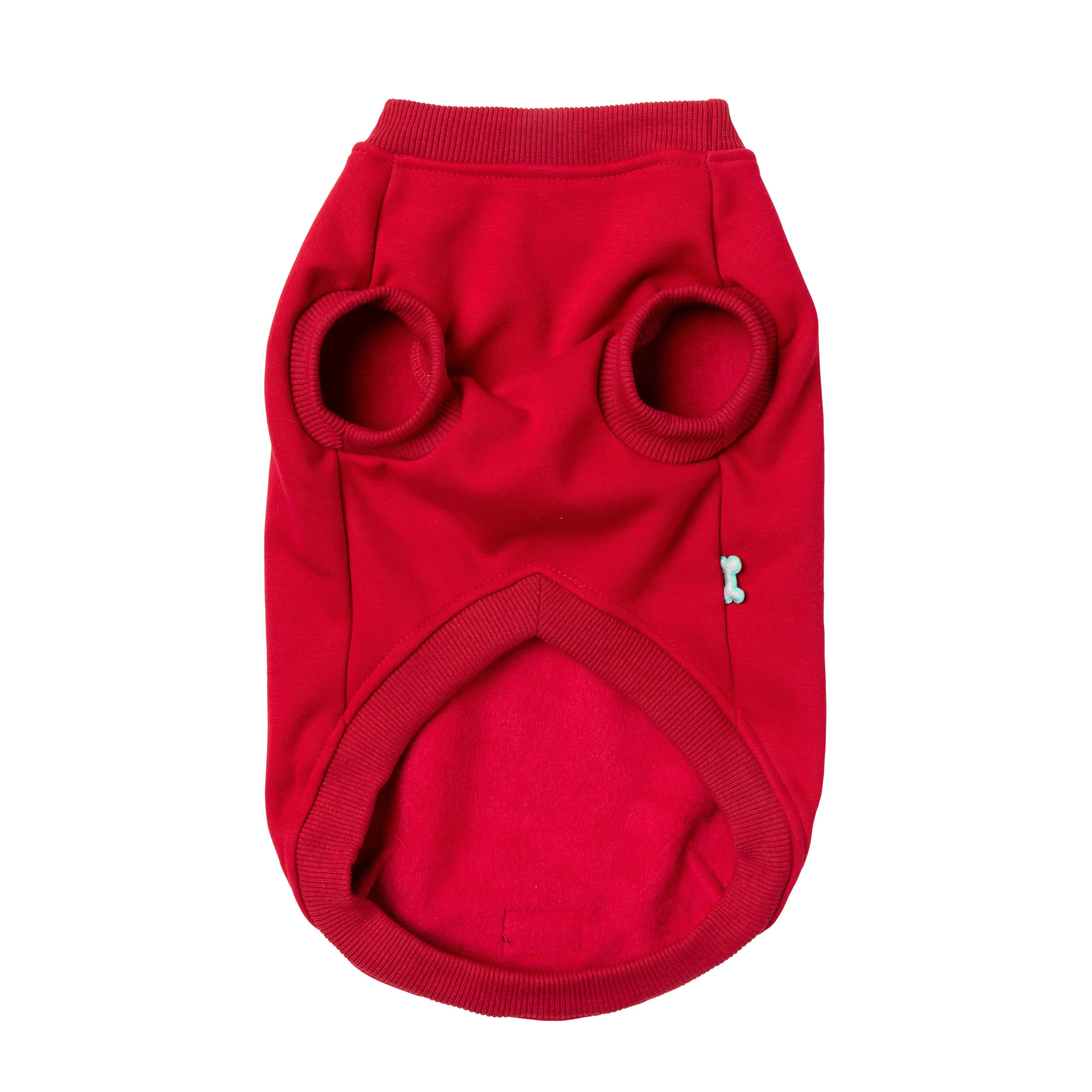 FuzzYard Dog Apparel Allday 25 Sweater Red Size 1