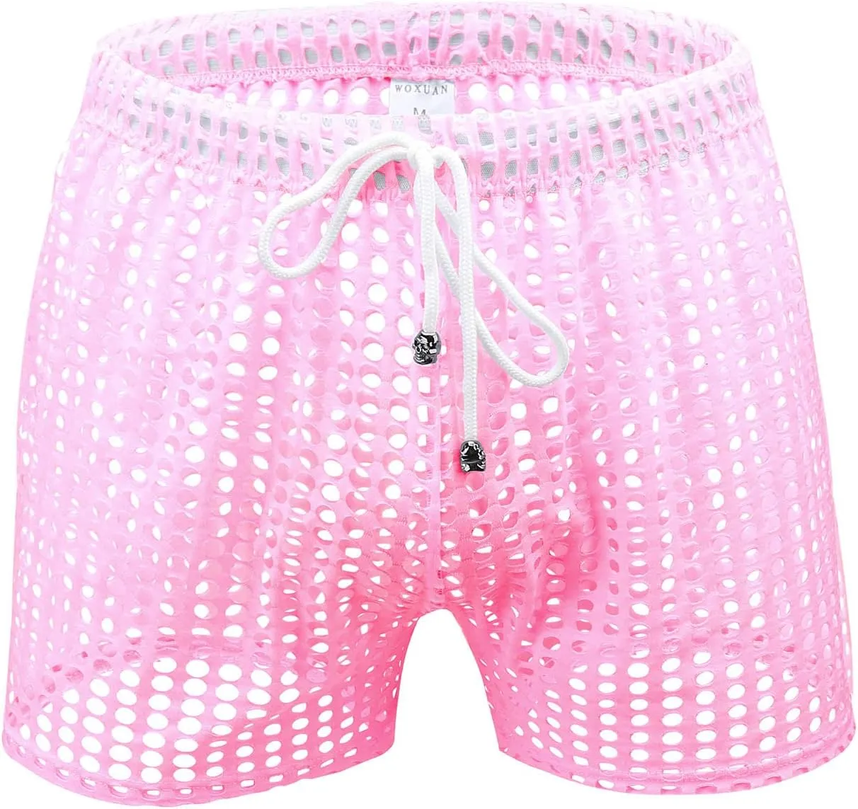 GIERIDUC Men Shapewear Tummy Control Bodysuit Mens Mesh See Through Underwear Mens Balls Out Underwear Birthday Gift For Him