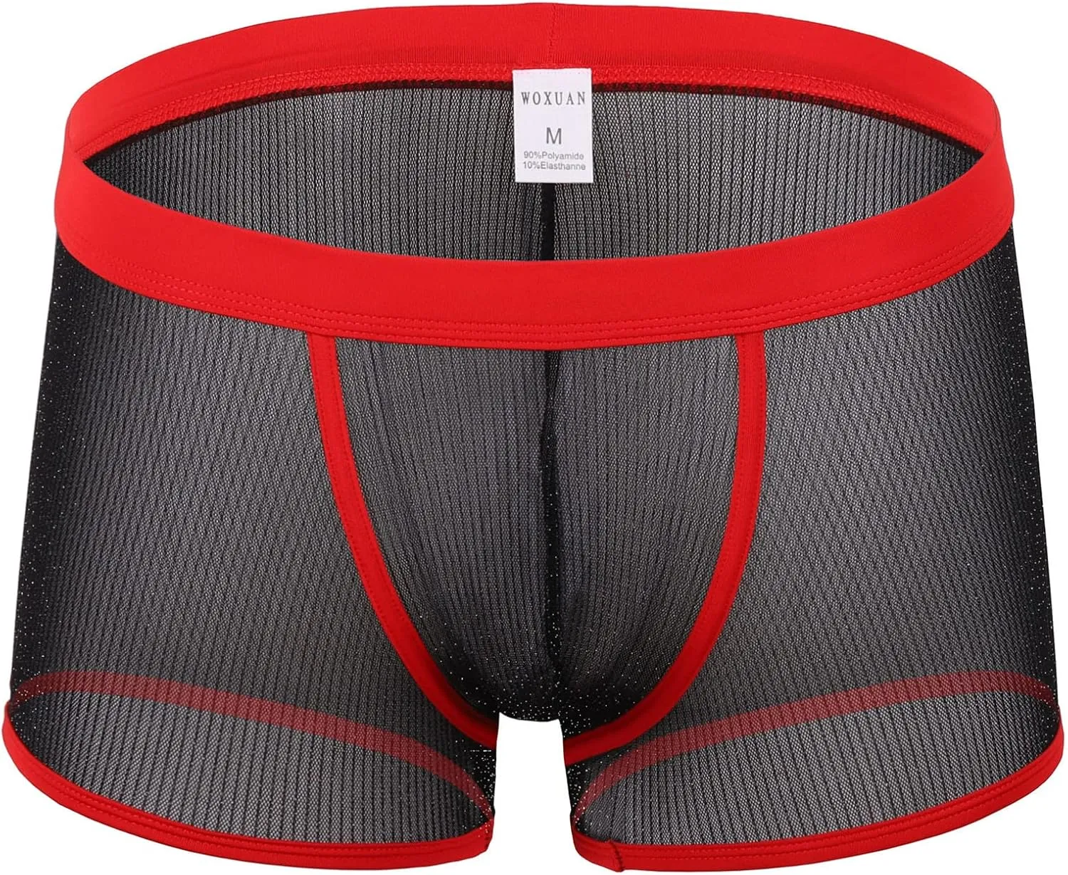 GIERIDUC Men's See Through Underwear Matching Christmas Underwear Couples Men Underwear Boxer Brief High Waisted Male Thong