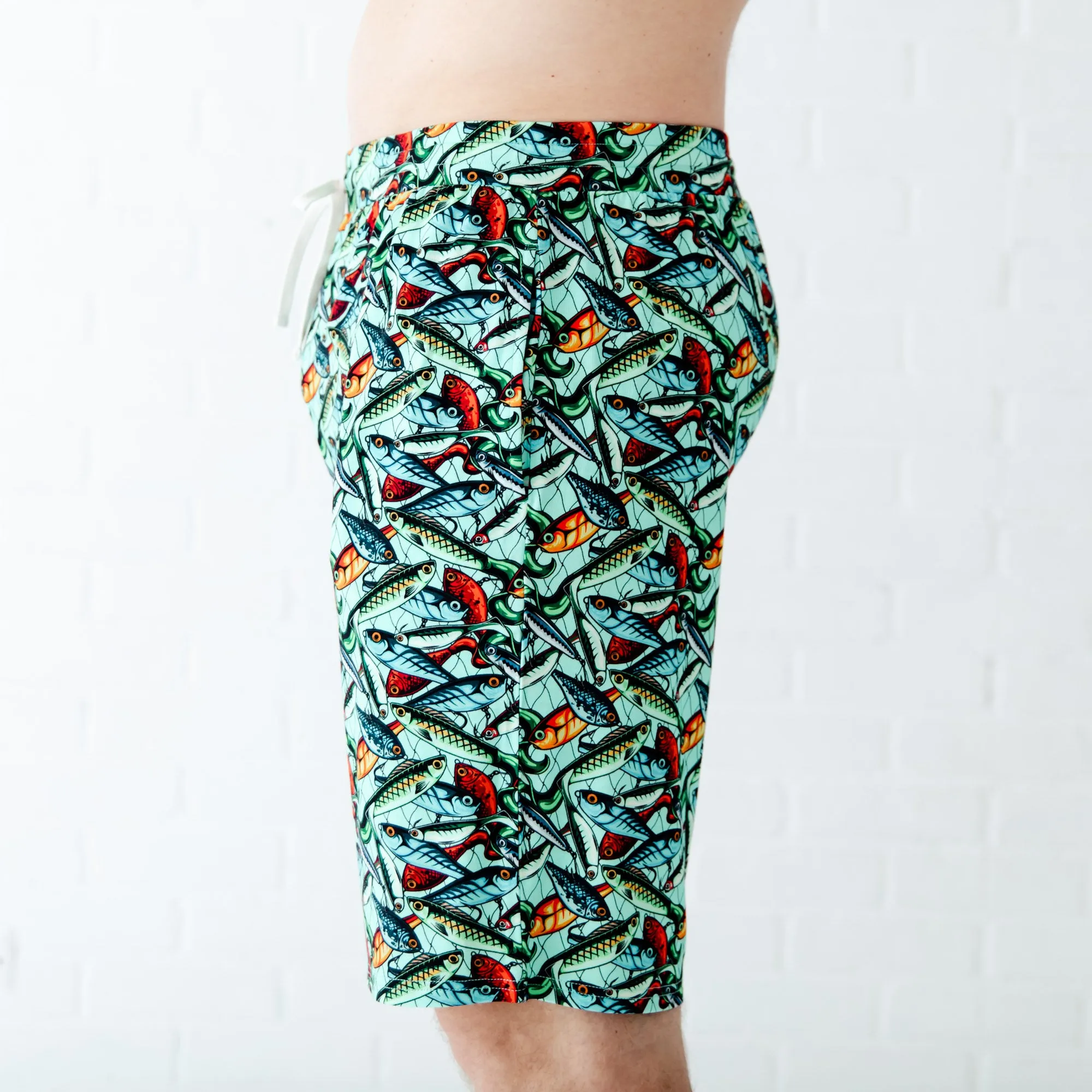 Keepin' It Reel Men's Sleep Shorts