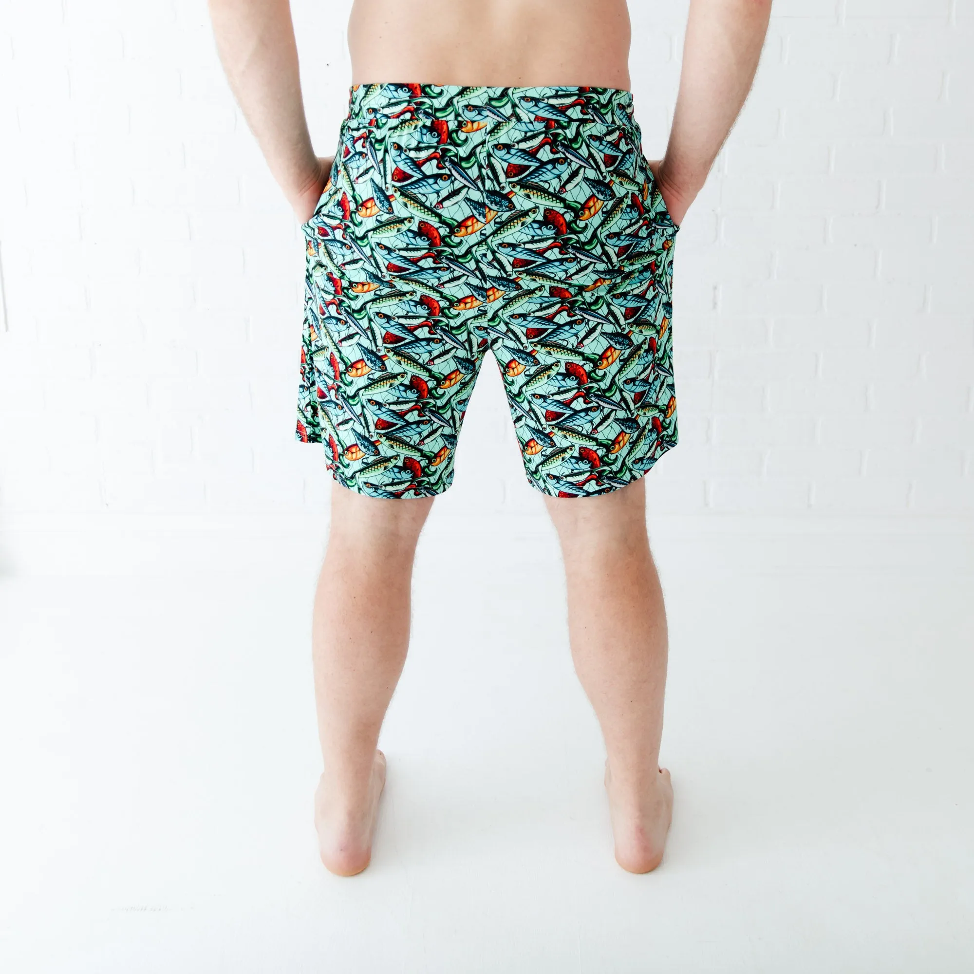 Keepin' It Reel Men's Sleep Shorts