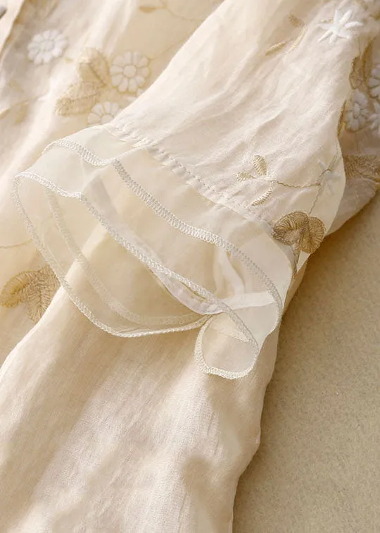 LINA® | FLORAL BLOUSE IN LIGHT FABRIC