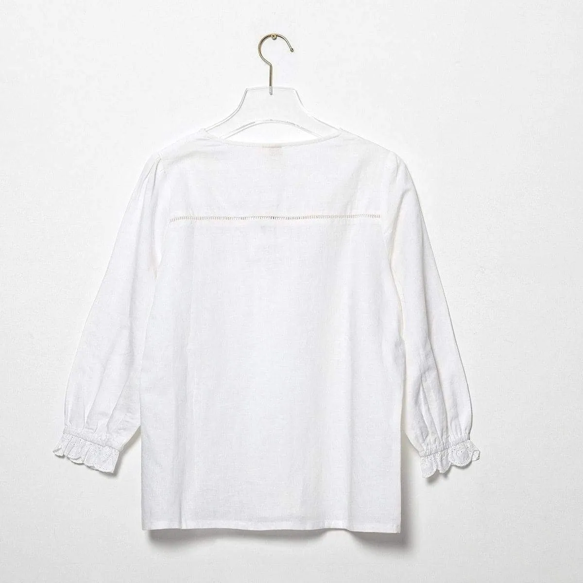 Long Sleeve Ruffles Elegant Chic Blouse