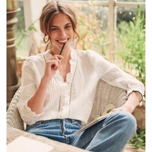 Long Sleeve Ruffles Elegant Chic Blouse