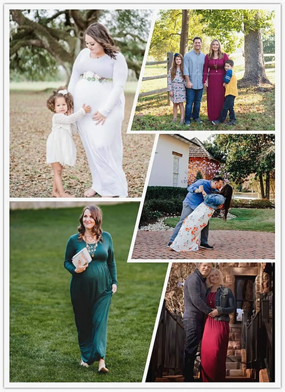 LONGYUAN Women's Plus Size Maxi Dresses for Curvy Women Casual Long Dress XL-6XL