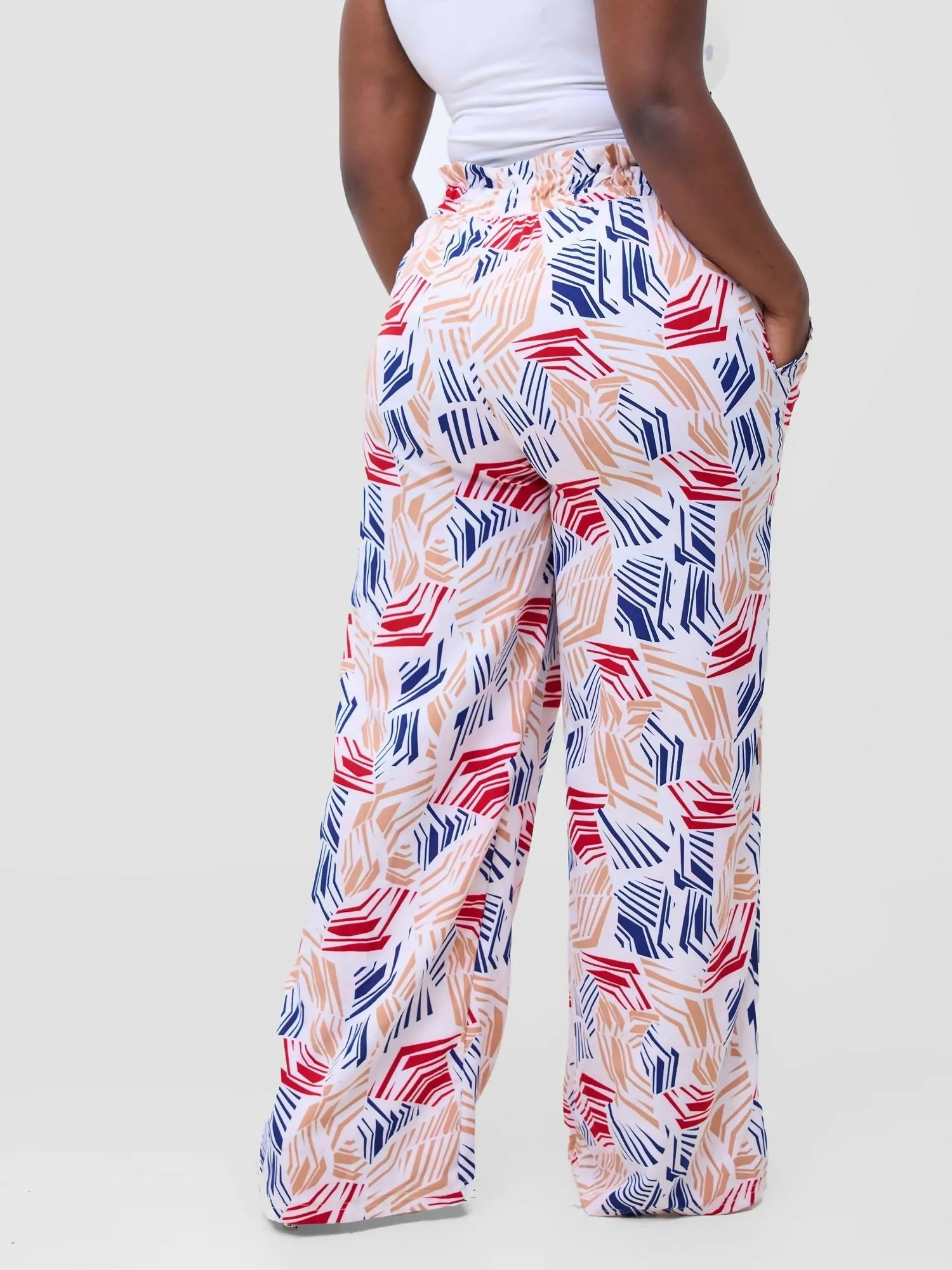 Majesty Pallazo Pants - Nude