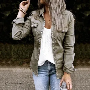 Marsha™ Stylish Denim Jacket