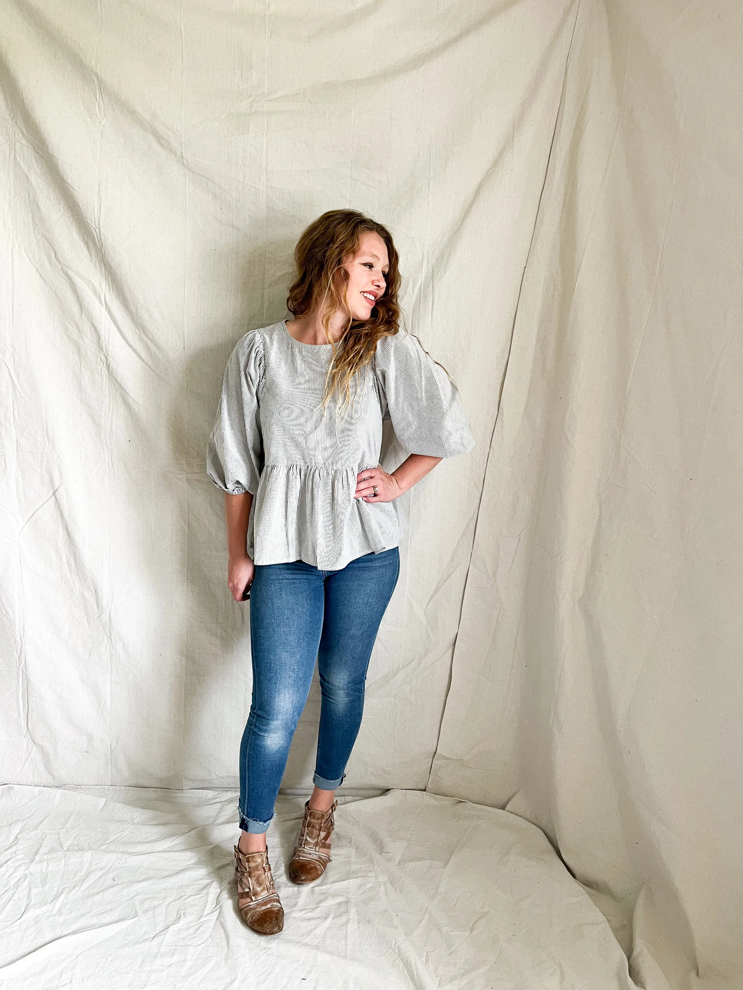 Mckee Peplum blouse