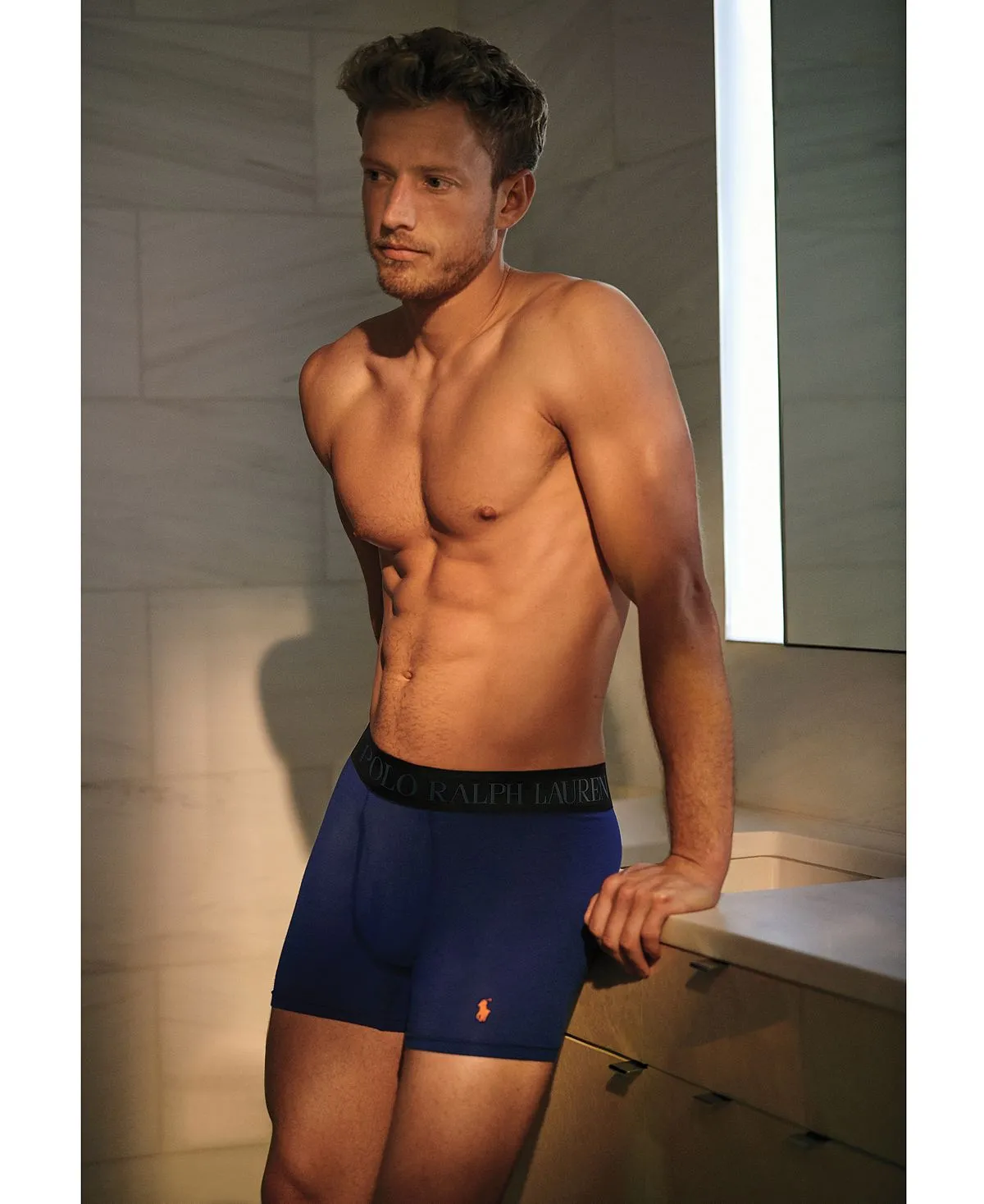 Men's 3-Piece Boxer Briefs in Flexible 4D Modal Polo Ralph Lauren