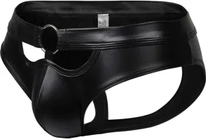 Mens Ball Pouch Underwear Briefs Lightweight Jock Strap Cutout Male Bikini Athletic Supporters Breathable Sexy Thongs